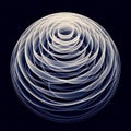 Onion Rings Photogram An abstract photogram of overlapping oni creative unusual on