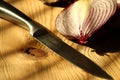 Onion sliced knife B