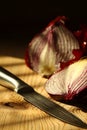 Onion sliced knife C