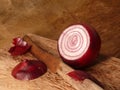 Onion still-life