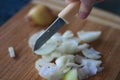 Onion to cut