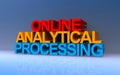 online analytical processing on blue
