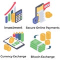 Online Banking Icons Bundle