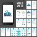 Online Banking Mobile Apps UI design.