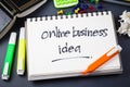 Online business idea