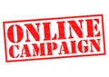 ONLINE CAMPAIGN Royalty Free Stock Photo