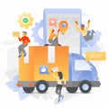 Online Cargo Tracking