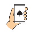 Online casino color icon