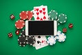 Online casino concept Royalty Free Stock Photo