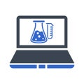 Online chemistry courses icon