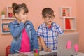 Online classes, teaching online. Kids learning online