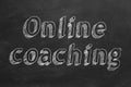 Online coaching Royalty Free Stock Photo