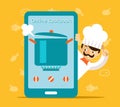 Online cookbook. Search for recipes in web