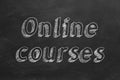 Online courses Royalty Free Stock Photo