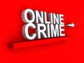 Online crime illustration