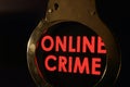 Online crime. Royalty Free Stock Photo