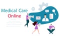 Online doctor People Medical services Monitoring