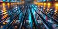 Online document management system for efficient file organization and automation in an enterprise
