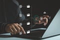 Online documentation database and process automation to efficiently manage files