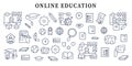 Online education banner