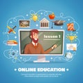 Online Education Design Concept