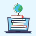 Online education and electronic library.