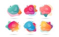 Online education, Rfp and Audit icons. Stats sign. Internet lectures, Request for proposal, Arrow graph. Vector