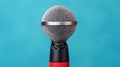 Online Fundraiser Telethon with Microphone Concept Royalty Free Stock Photo