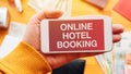 Online hotel booking app