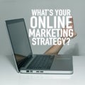 Online internet marketing Royalty Free Stock Photo
