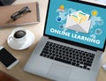 ONLINE LEARNING Connectivity Technology Coaching online Skills T