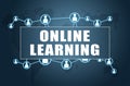 Online Learning Royalty Free Stock Photo