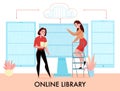 Online Library Flat Composition