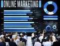 Online Marketing E-commerce Business Concept Royalty Free Stock Photo
