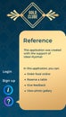 Restourant menu app UX design