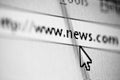 Online News Royalty Free Stock Photo