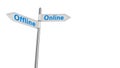 Online or offline
