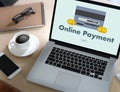 Online Payment Add to Cart Order Store Buy shop Online payment S Royalty Free Stock Photo