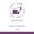 Online Payment Credit Card Service Mobile Transaction Banner