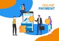 Online Payment Mobile Phone App Electronic Wallet