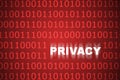 Online Privacy Abstract Background Royalty Free Stock Photo