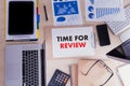 Online Reviews Evaluation time for review Inspection Assessment Royalty Free Stock Photo