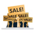 Online Sale Frenzy