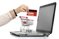 Online shopping Royalty Free Stock Photo