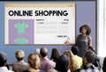 Online Shopping Buying Cart Internet Retail Digital Concept