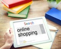 Online Shopping Commercial Buying Retail Concept Royalty Free Stock Photo