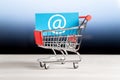 Online shopping, e commerce and internet store concept. Royalty Free Stock Photo