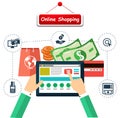 Online Shopping Royalty Free Stock Photo