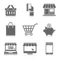 Online Shopping Icons Set