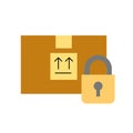 Online shopping logistic cardboard box security